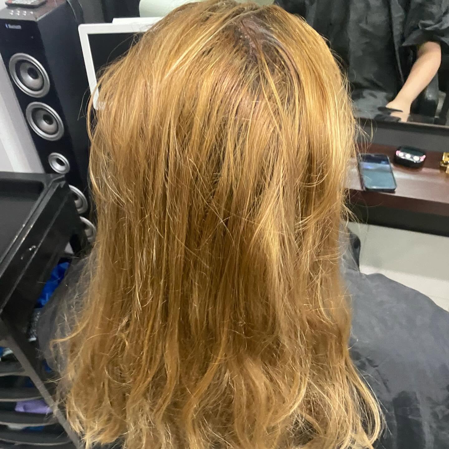Before haircut and style